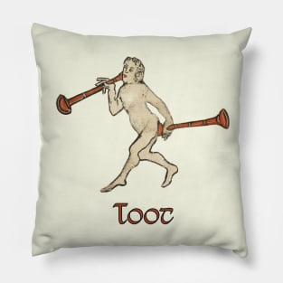 Medieval Toot Pillow