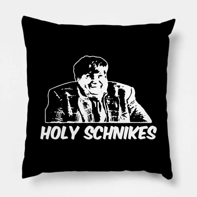 Holy Schnikes Humorous Pillow by jeremiepistrefreelance