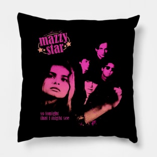 Mazzy Star Concert Poster Pillow