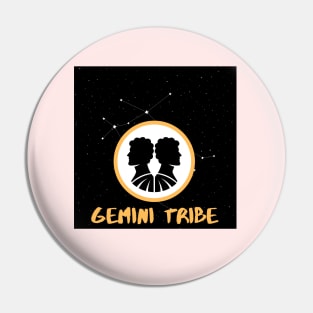 Gemini art Pin