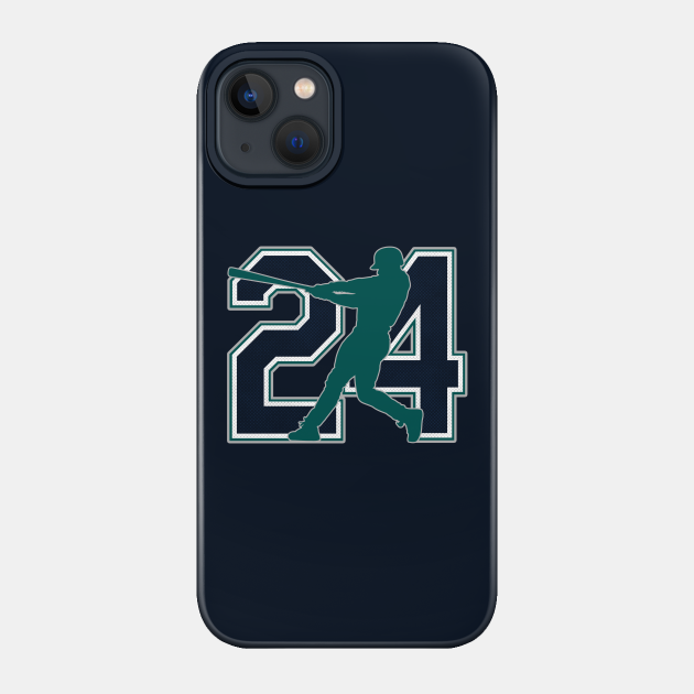 24 - Junior - Ken Griffey Jr - Phone Case