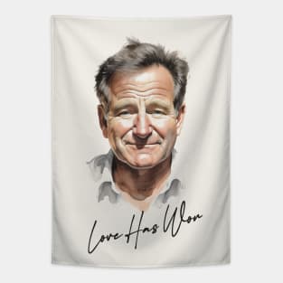 Love Has Won (LHW) Meme Design Tapestry