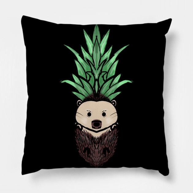 Spiky fruit Pillow by Saphyre91