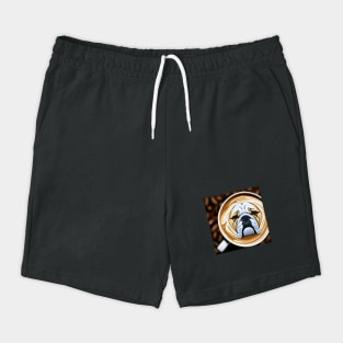 dog latte cup Shorts
