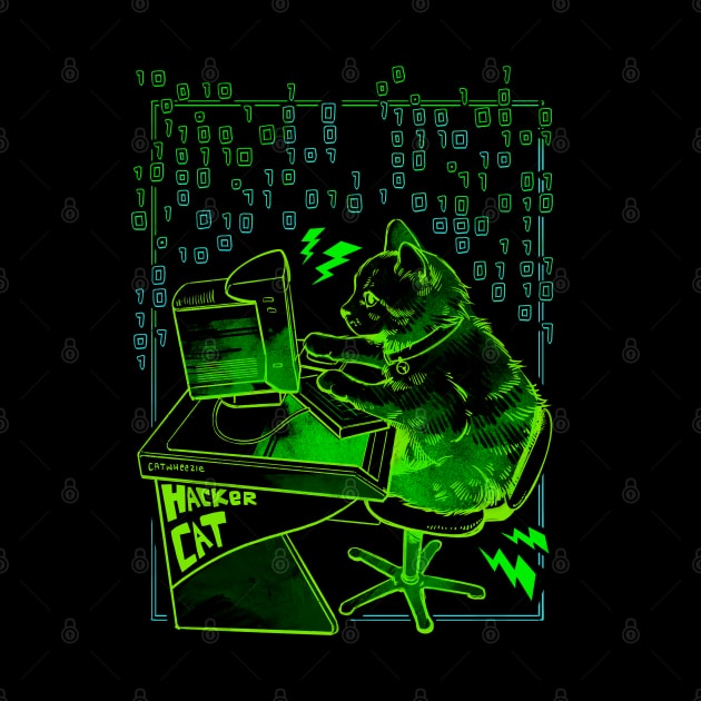 Hacker Cat! by Catwheezie