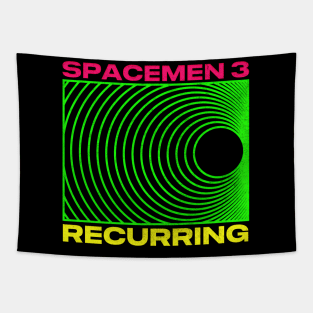 Spacemen 3 ∆∆∆∆∆∆ Recurring ∆∆∆∆∆ Original Fan Art Design Tapestry