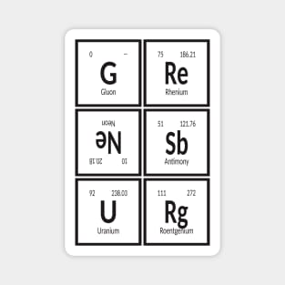 Greensburg City | Periodic Table Magnet