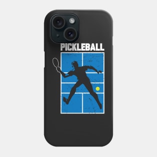 Pickleball Vintage Distressed Retro Player Phone Case