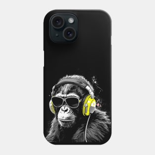 Cool summer monkey ape dj design Phone Case