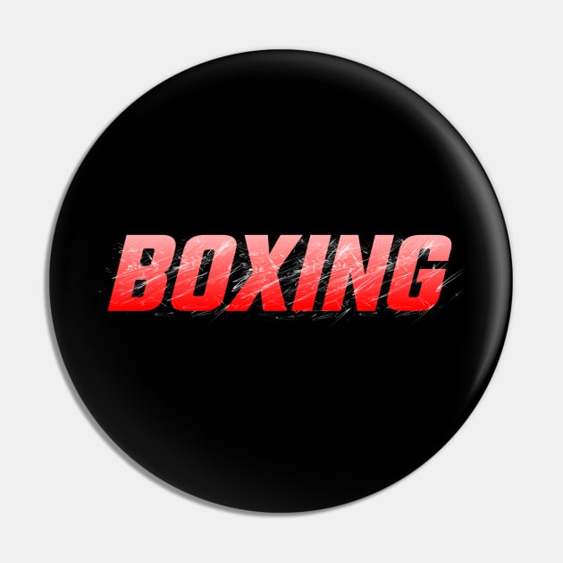 Boxing Vibes Pin by Pieartscreation