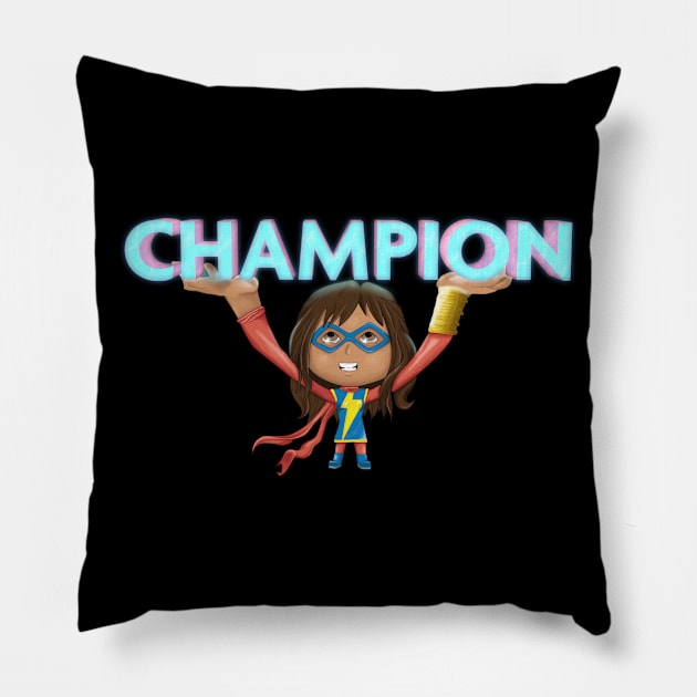 Champion Leader Pillow by Creative Wiz