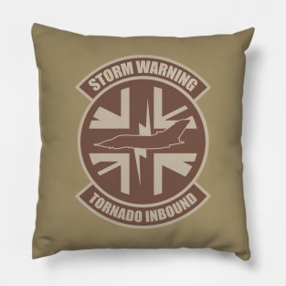 Storm Warning Tornado Inbound Pillow