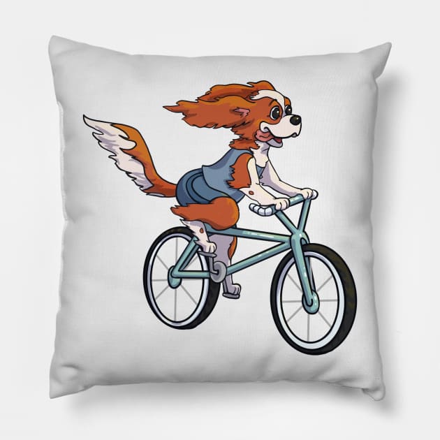 Sporty Caviler Pillow by Artbysusant 