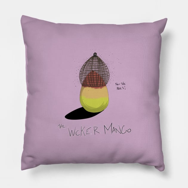 The Wicker Mango Pillow by Hawko