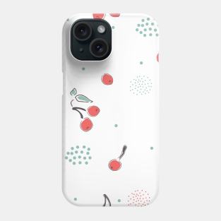 Cherry Pattern Phone Case