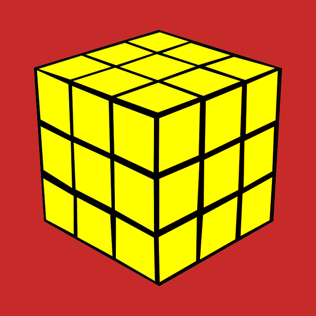 Yellow Cube by Vandalay Industries