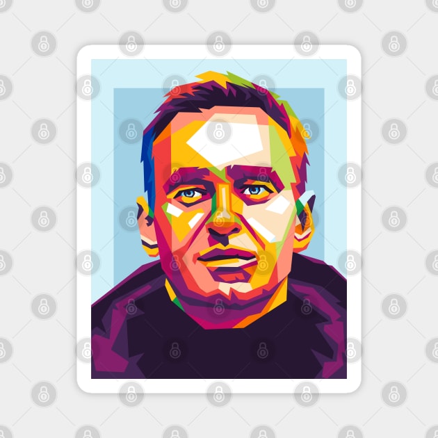 Alexei Navalny Magnet by cool pop art house