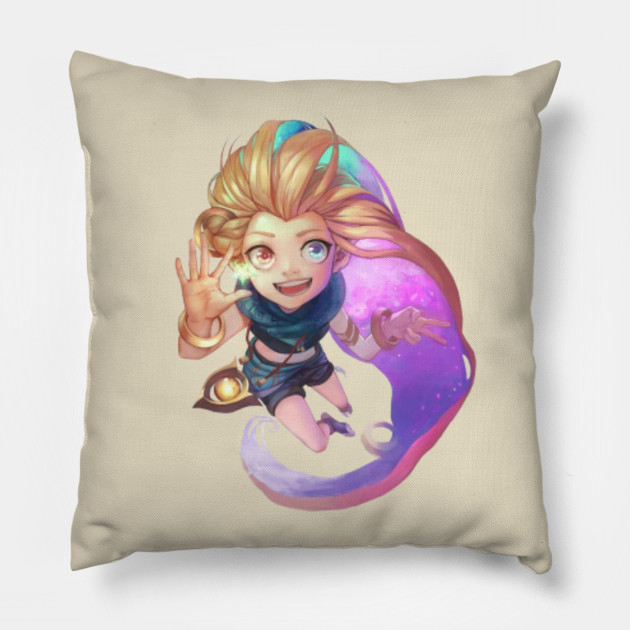 Zoe League Of Legends League Of Legends Pillow Teepublic Uk