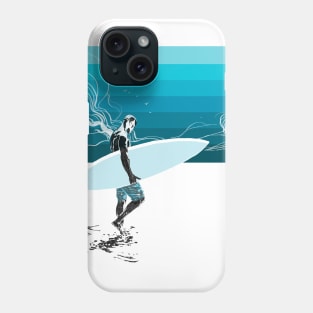 the surfer Phone Case