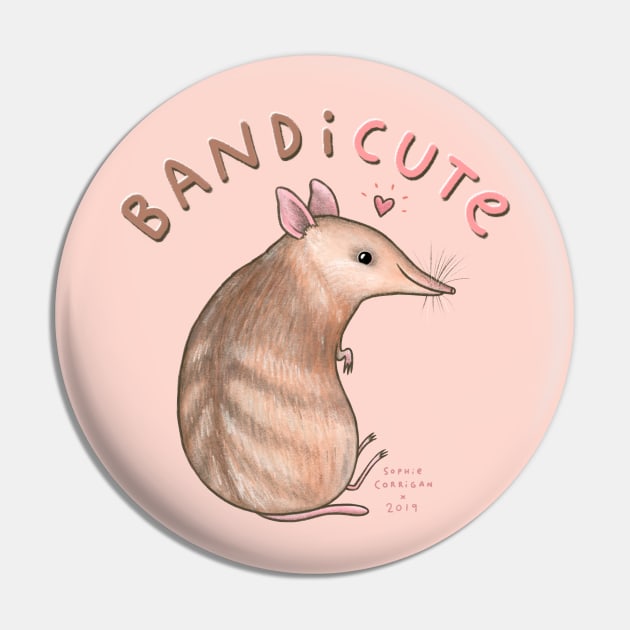 Bandicute Pin by Sophie Corrigan