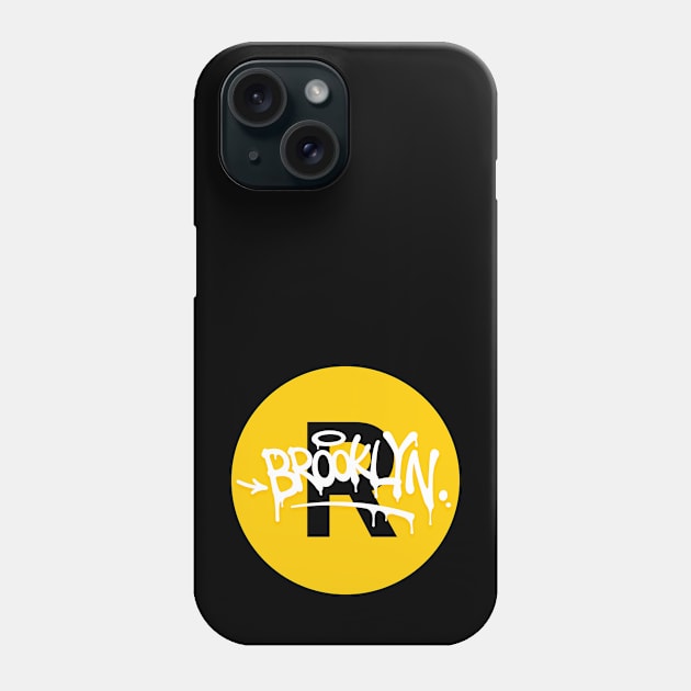 Brooklyn Bound R Phone Case by Assertive Shirts