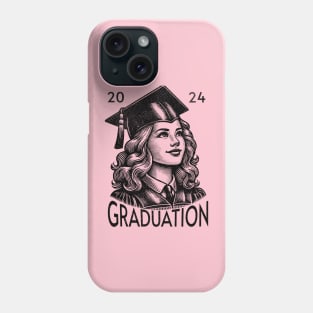 Graduation girls 2024 Phone Case