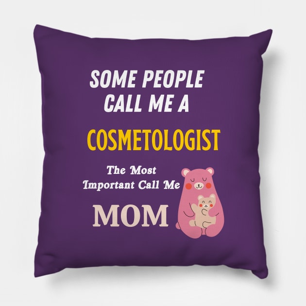 Cosmetologist Pillow by Mdath