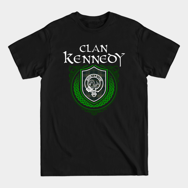 Discover Clan Kennedy Surname Scottish Clan Tartan Crest Badge - Scottish Clan - T-Shirt