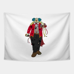 Evil HVAC Clown Tapestry