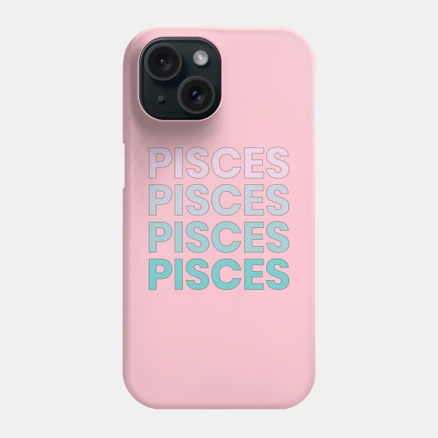 Pisces Phone Case by gnomeapple