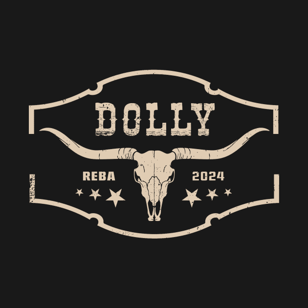 Country Queens '24: Trendy Tee Promoting Dolly & Reba by GinkgoForestSpirit