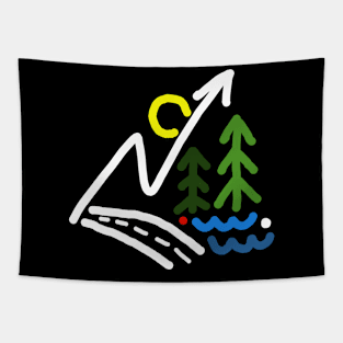 Camper Arrow Tapestry