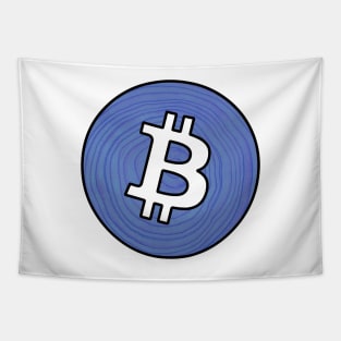 Buy Bitcoin Cryptocurrency Crypto BTC Logo Tapestry