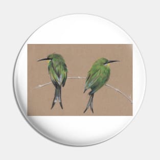 Bird friends Pin