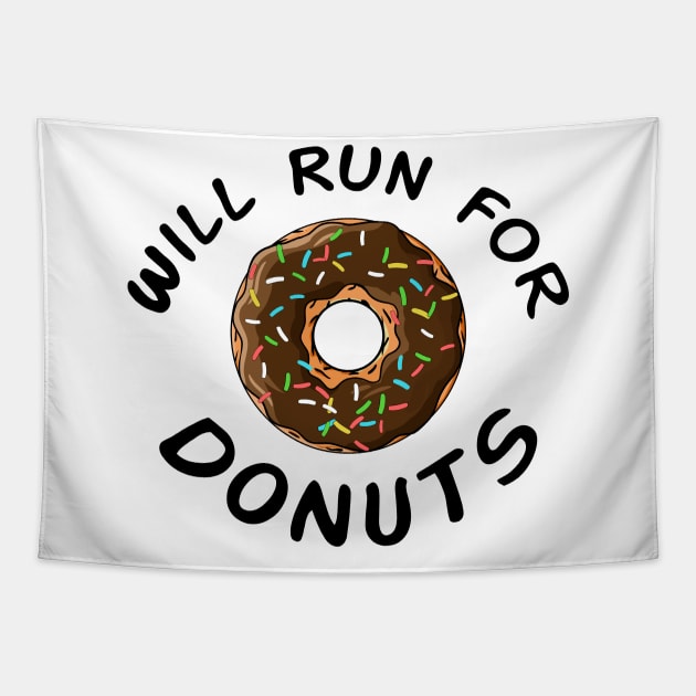 Will run for donuts Tapestry by souw83