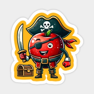 apple the treasure hunter Magnet