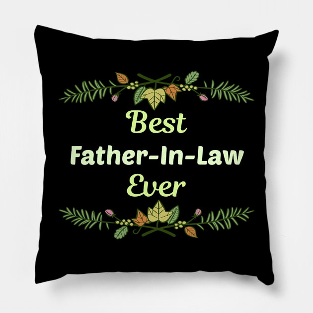 Family Leaf Father-In-Law Pillow by Happy Life