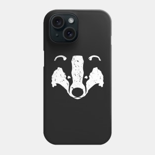 Badgers Crossing (White) Phone Case