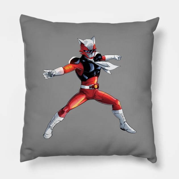 Red Fox 2.0 Pillow by TheImmortalRedFox