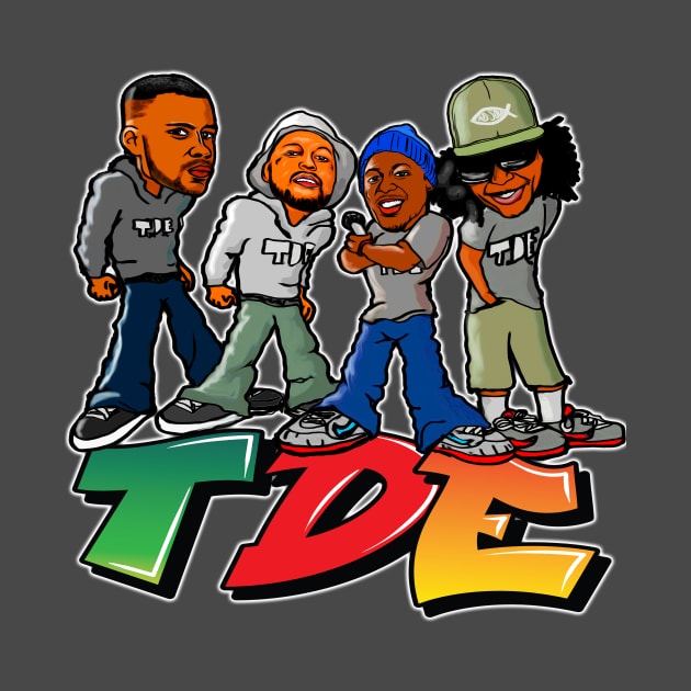 TDE Graffiti Style by artcustomized