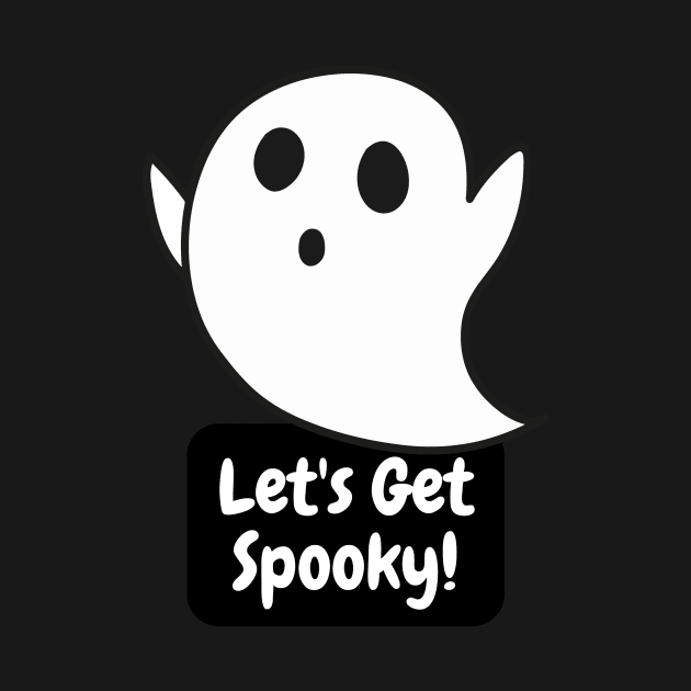 Cute Spooky Ghost for Halloween by Sleepy Time Tales