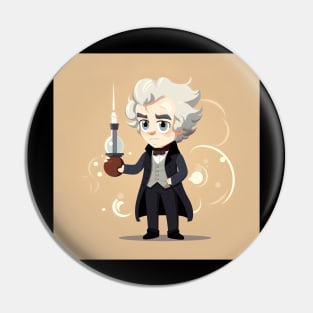 Michael Faraday Pin