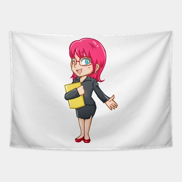 Hr girl Tapestry by playlite