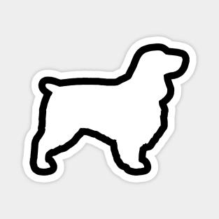 Field Spaniel Silhouette Magnet