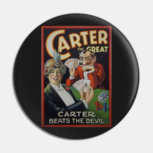 Carter Beats the Devil - Vintage Poster Pin