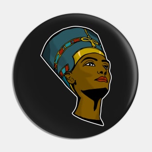 Queen Nefertiti Pin