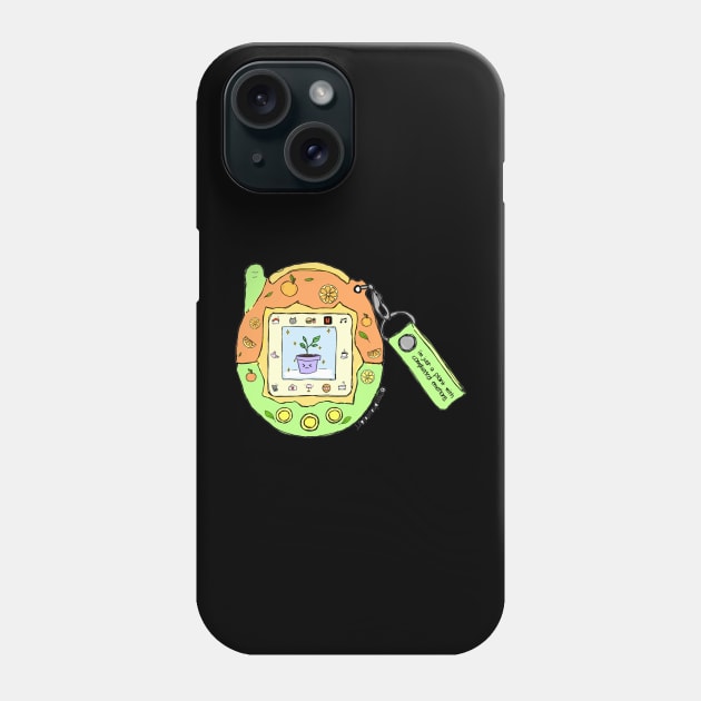 Tamagotchi Phone Case by Nymph*s Stickers