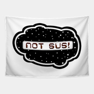 Brown Not Sus! (Variant - Other colors in collection in shop) Tapestry