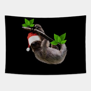 Funny Soth, Xmas Santa Hat, Christmas Animal Tapestry