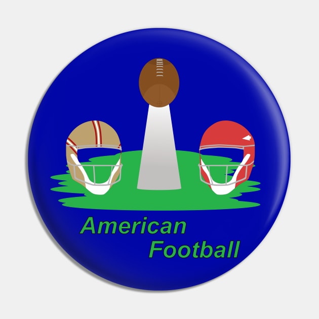 Trophy with american football helmets Pin by GiCapgraphics